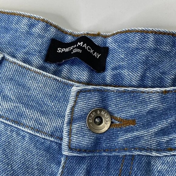 Spier & Mackay Men's Slim Fit Jeans Size 34 Blue – Light Washed Denim - Picture 4 of 6